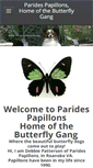 Mobile Screenshot of paridespapillons.net
